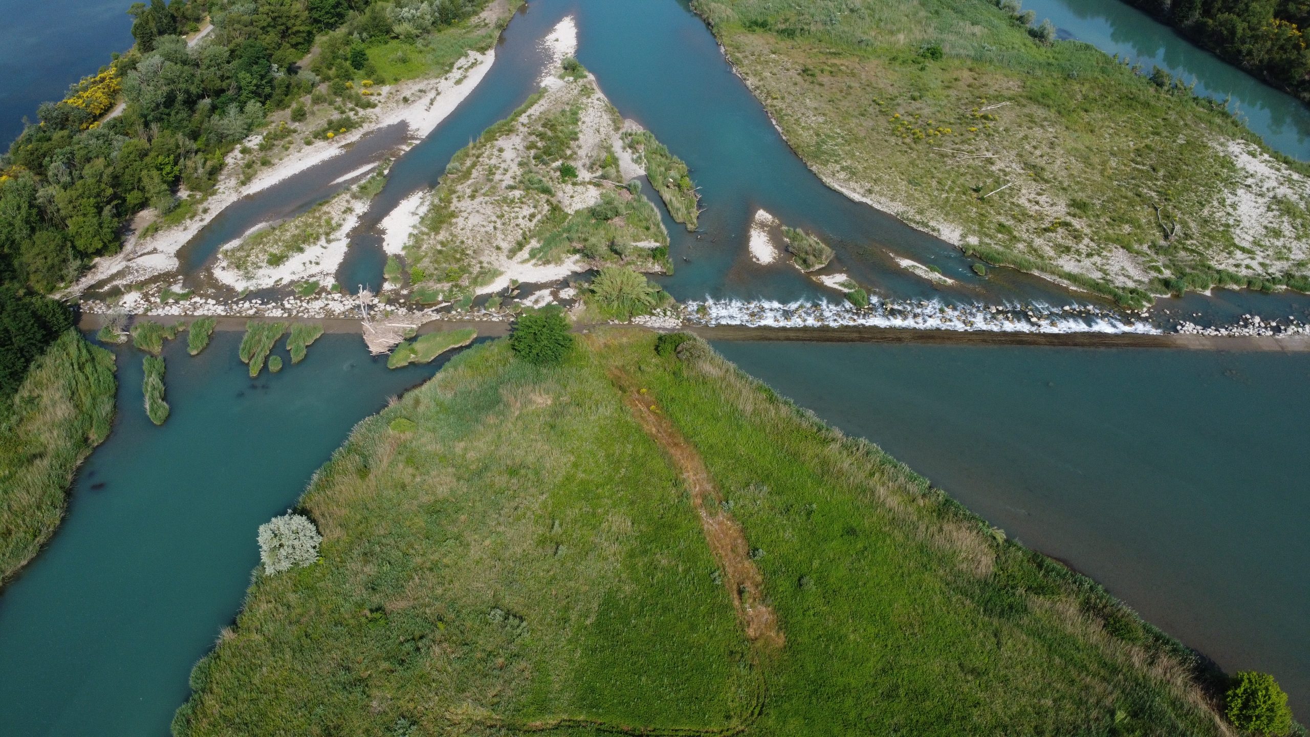 Géosel et Transéthylène restaurent le seuil 5 bis en Durance : un chantier exemplaire au service de la biodiversité