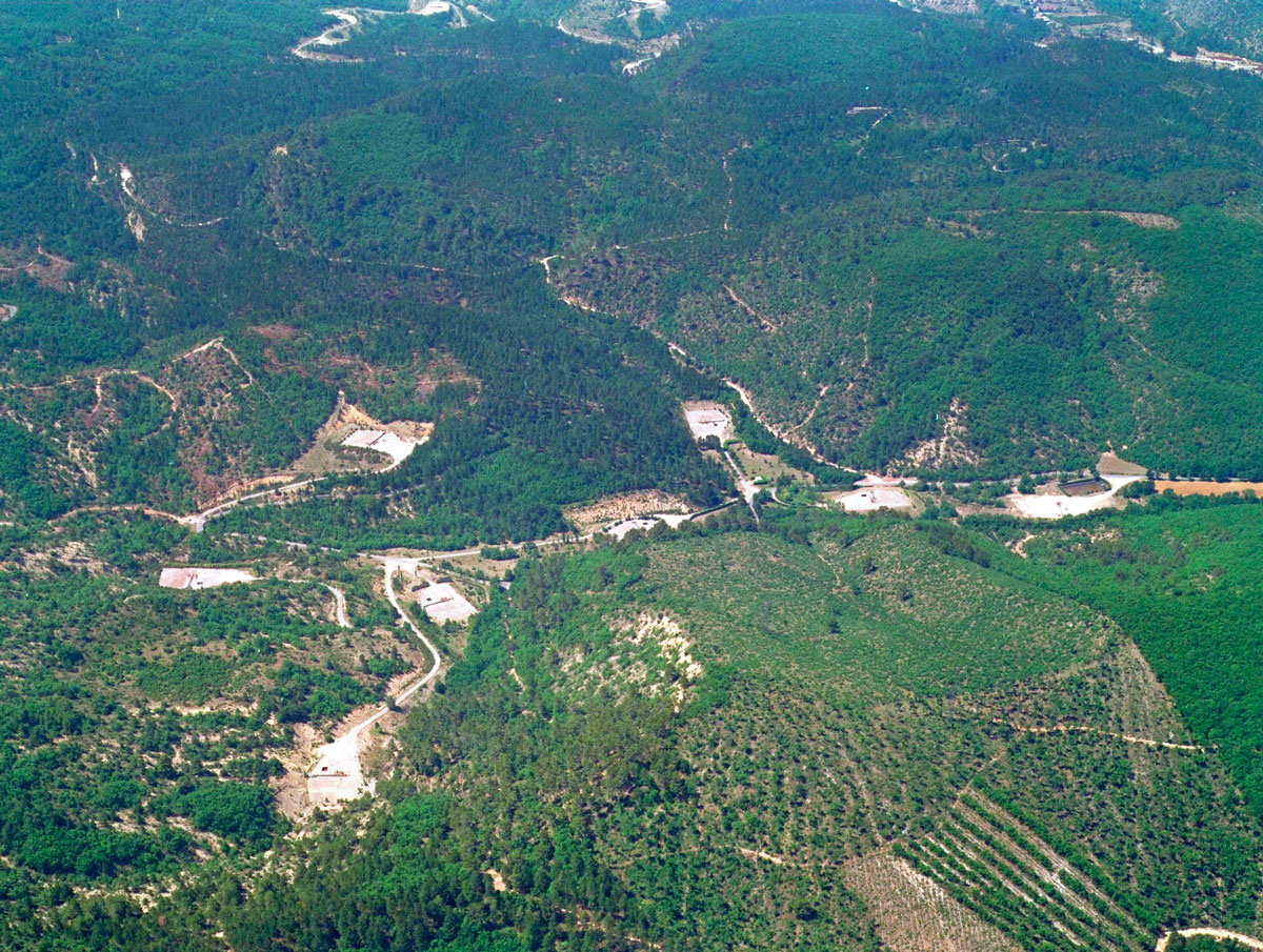 vue aérieene géosel